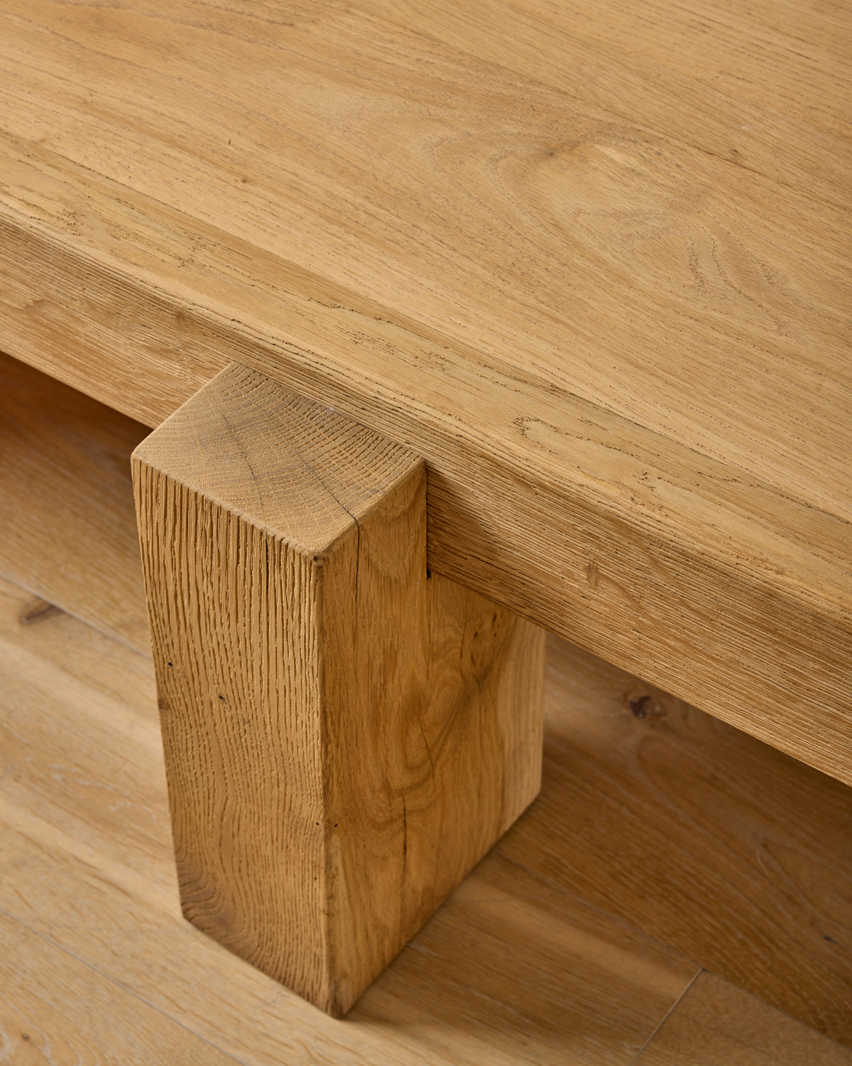 Solid Oak Coffee Table