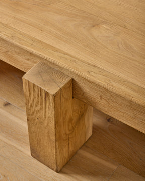 Solid Oak Coffee Table