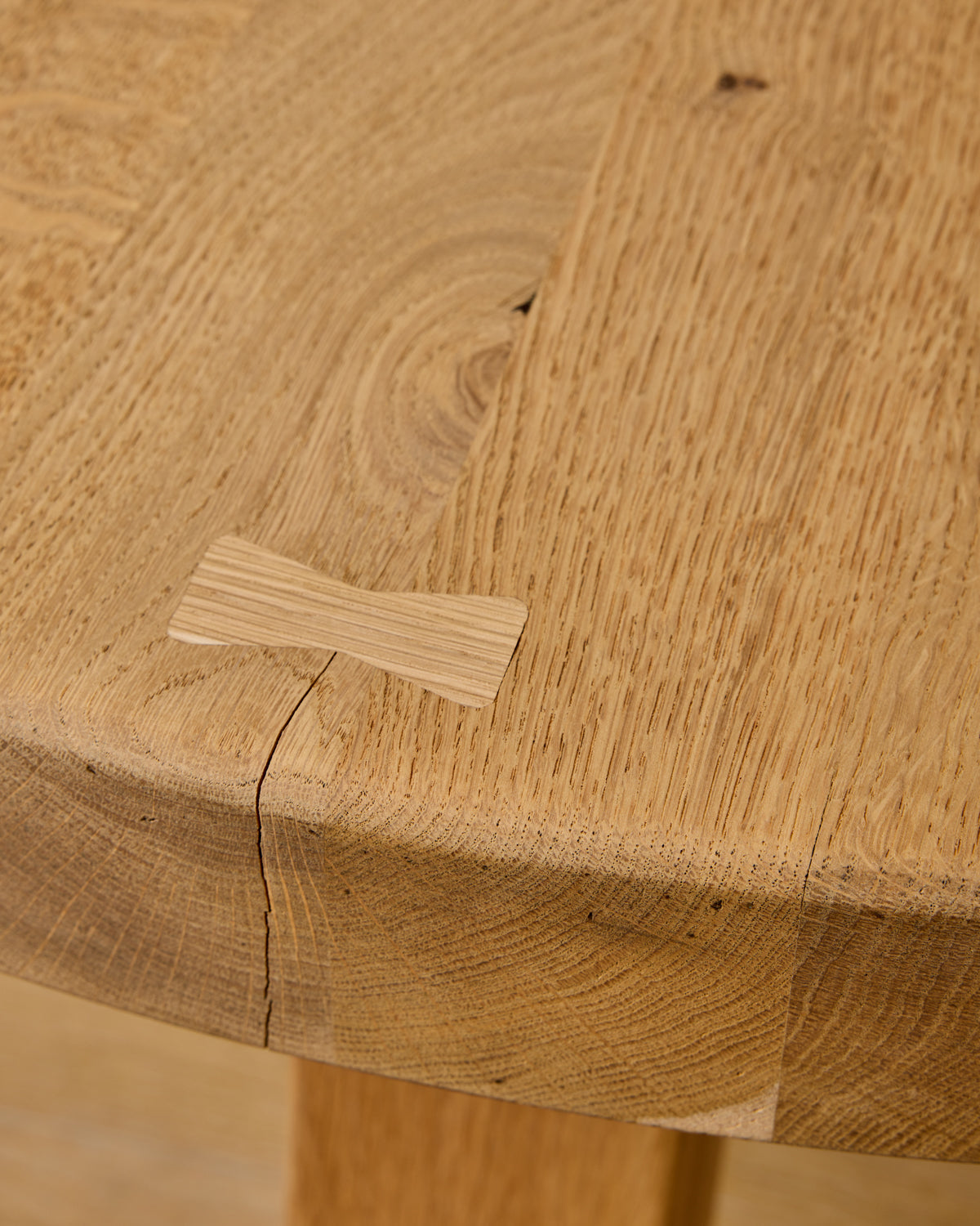 Round Wood Coffee Table