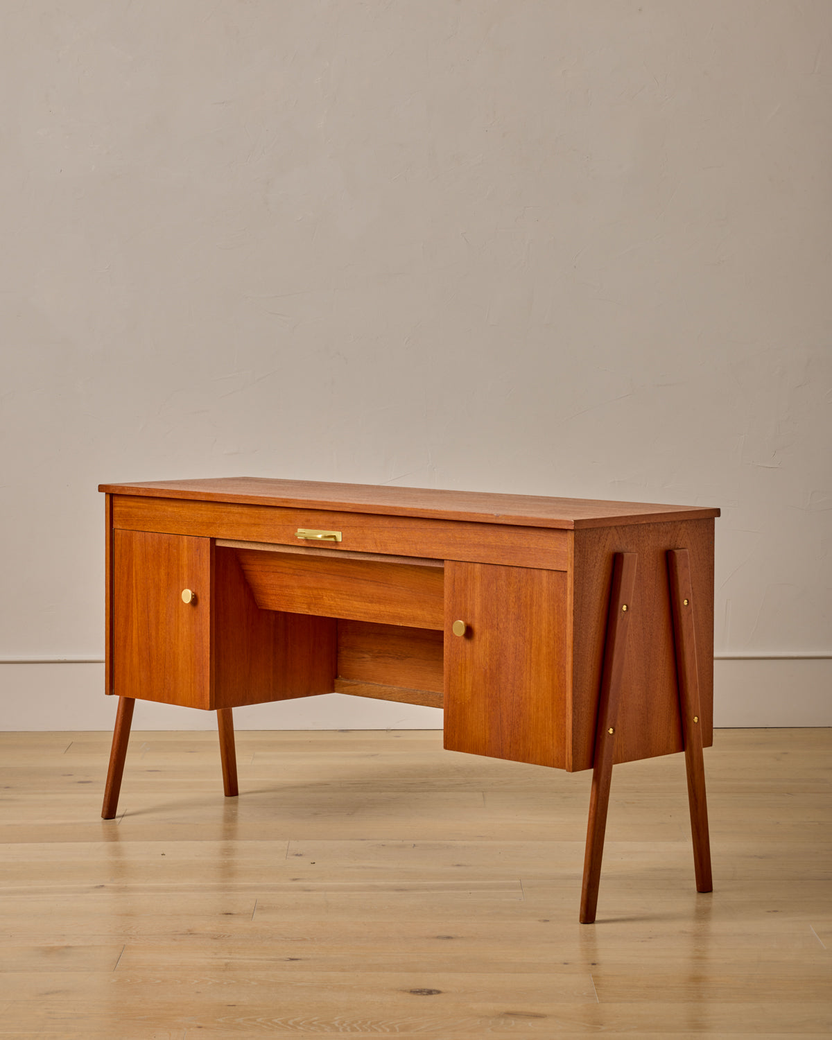 Mid-Century Lift-Top Bar Cabinet