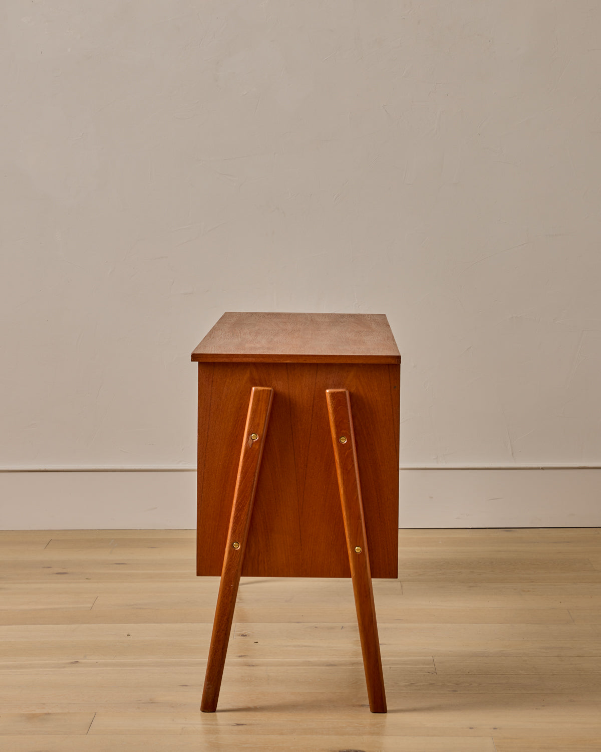 Mid-Century Lift-Top Bar Cabinet