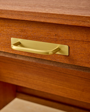 Mid-Century Lift-Top Bar Cabinet