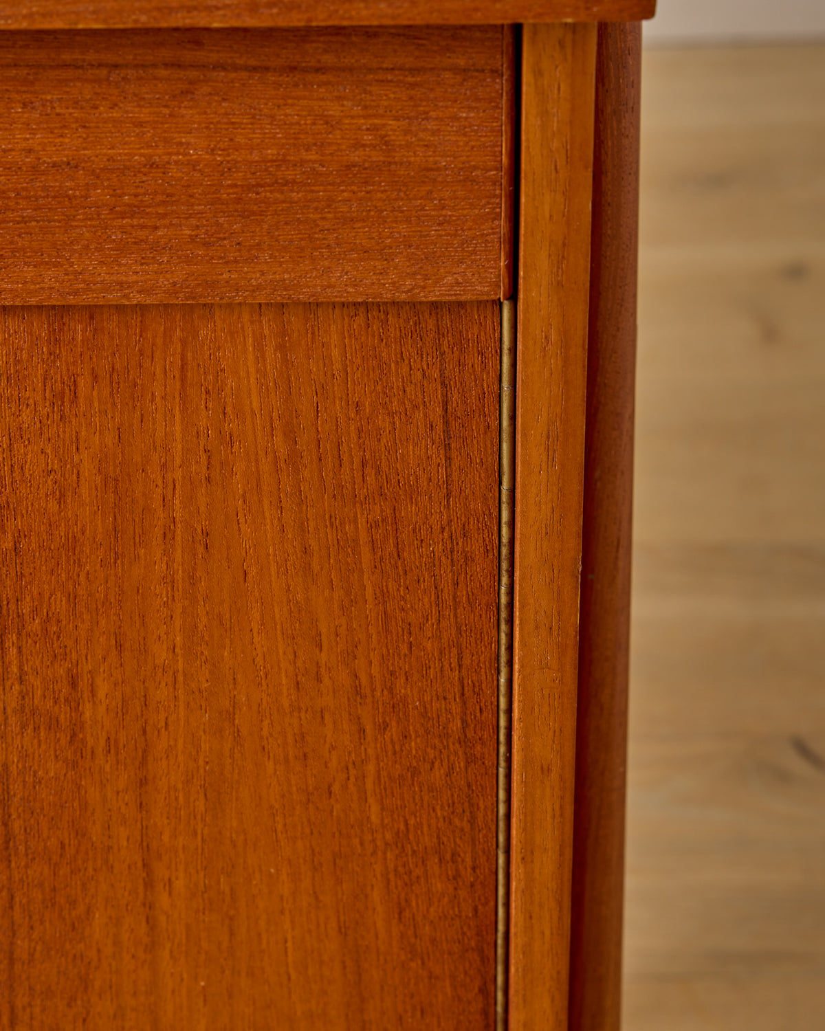 Mid-Century Lift-Top Bar Cabinet