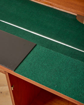 Mid-Century Lift-Top Bar Cabinet