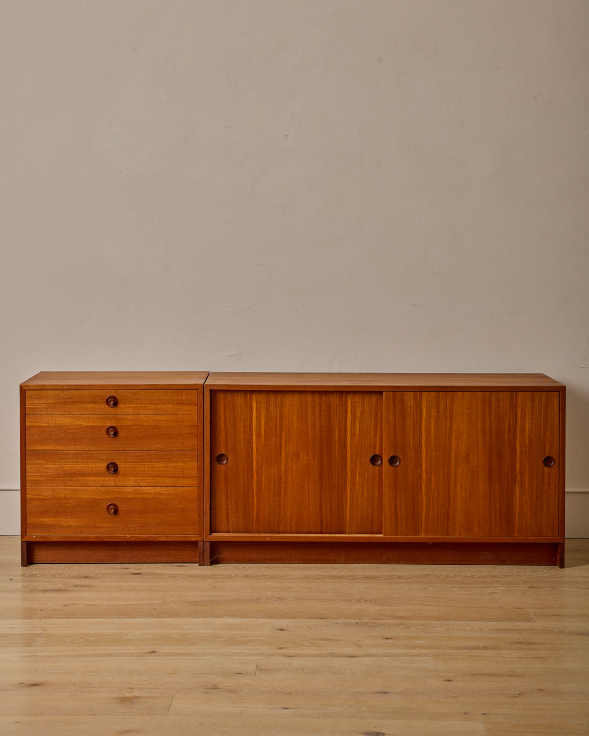 Teak 4-Piece Bookcase by Børge Mogensen