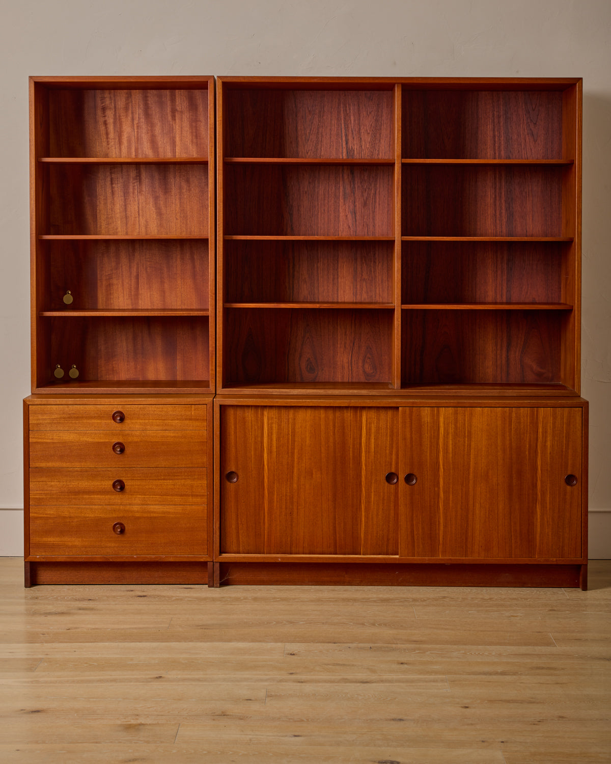 Teak 4-Piece Bookcase by Børge Mogensen
