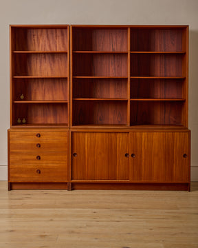 Teak 4-Piece Bookcase by Børge Mogensen