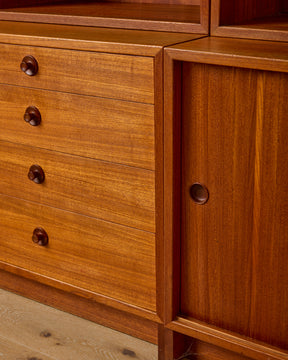 Teak 4-Piece Bookcase by Børge Mogensen