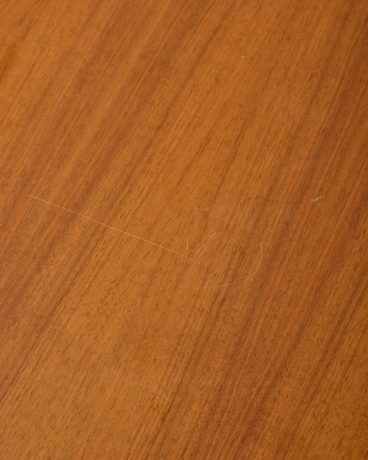 1960s German Beech and Teak Table for ALMA