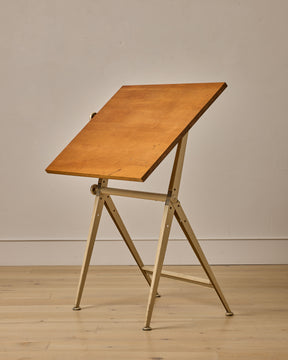 Friso Kramer Drafting Table for Ahrend De Cirkel - Warm Ivory