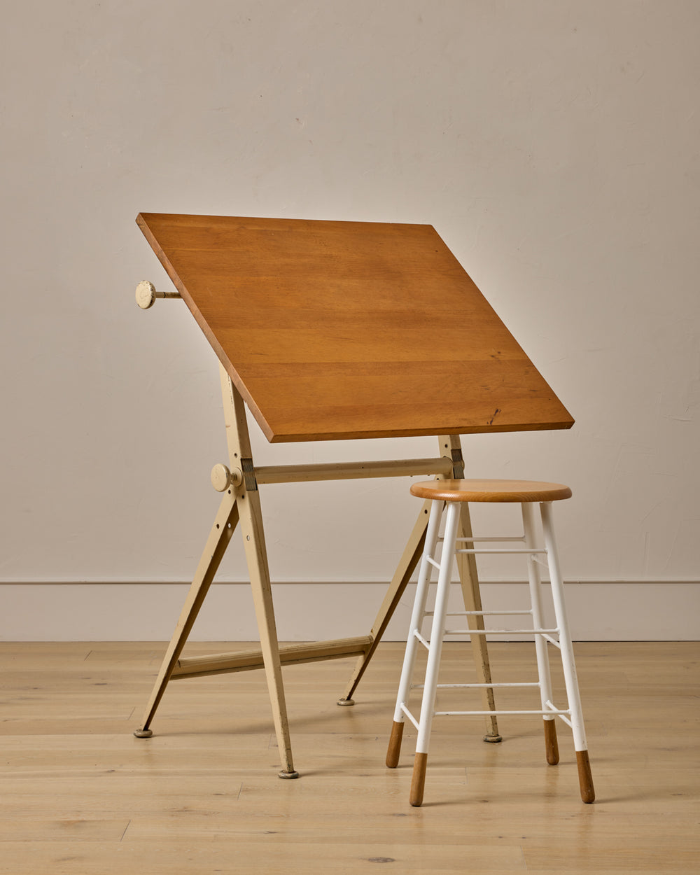 Friso Kramer Drafting Table for Ahrend De Cirkel - Warm Ivory