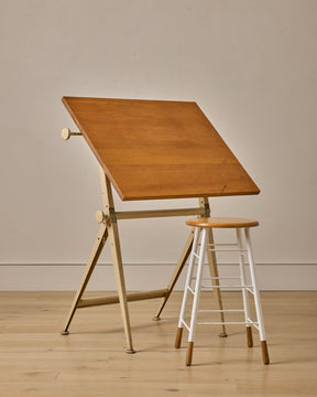 Friso Kramer Drafting Table for Ahrend De Cirkel - Warm Ivory