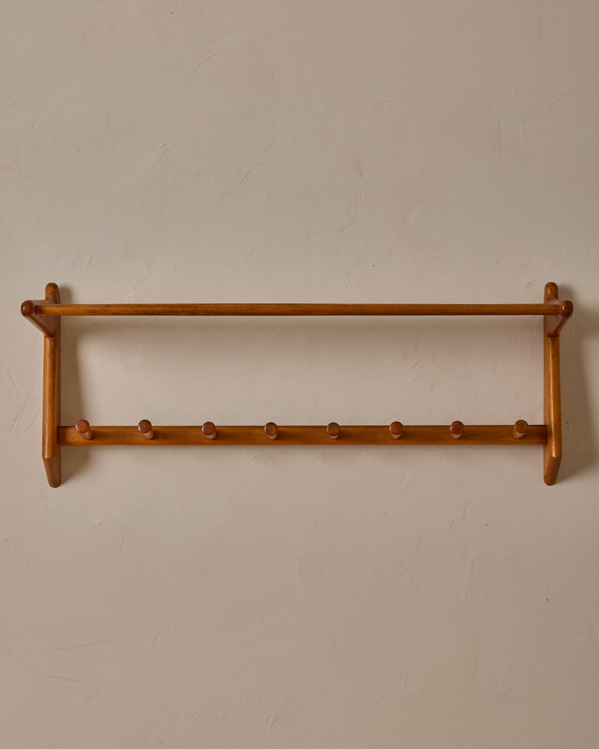 Wooden Wall Rack