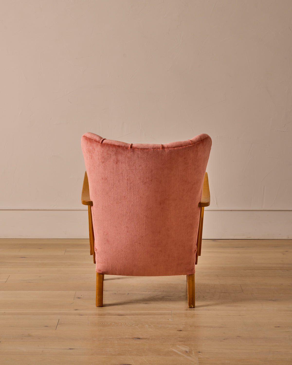 Pair of 1940s Scandinavian Birch Easy Chairs