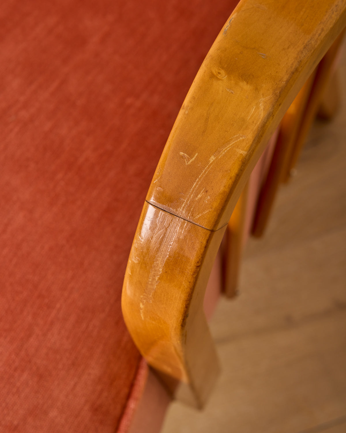 Pair of 1940s Scandinavian Birch Easy Chairs