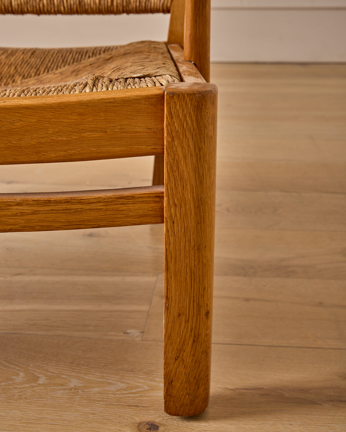Pair of Rush Armchairs by Bas Van Pelt