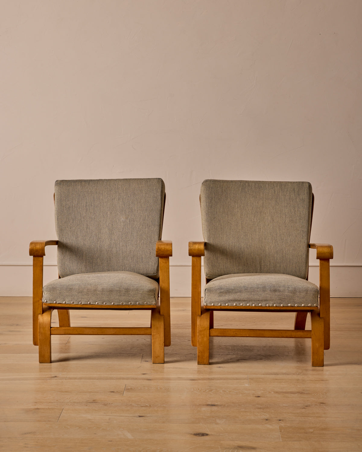 Pair of Bentwood Armchairs