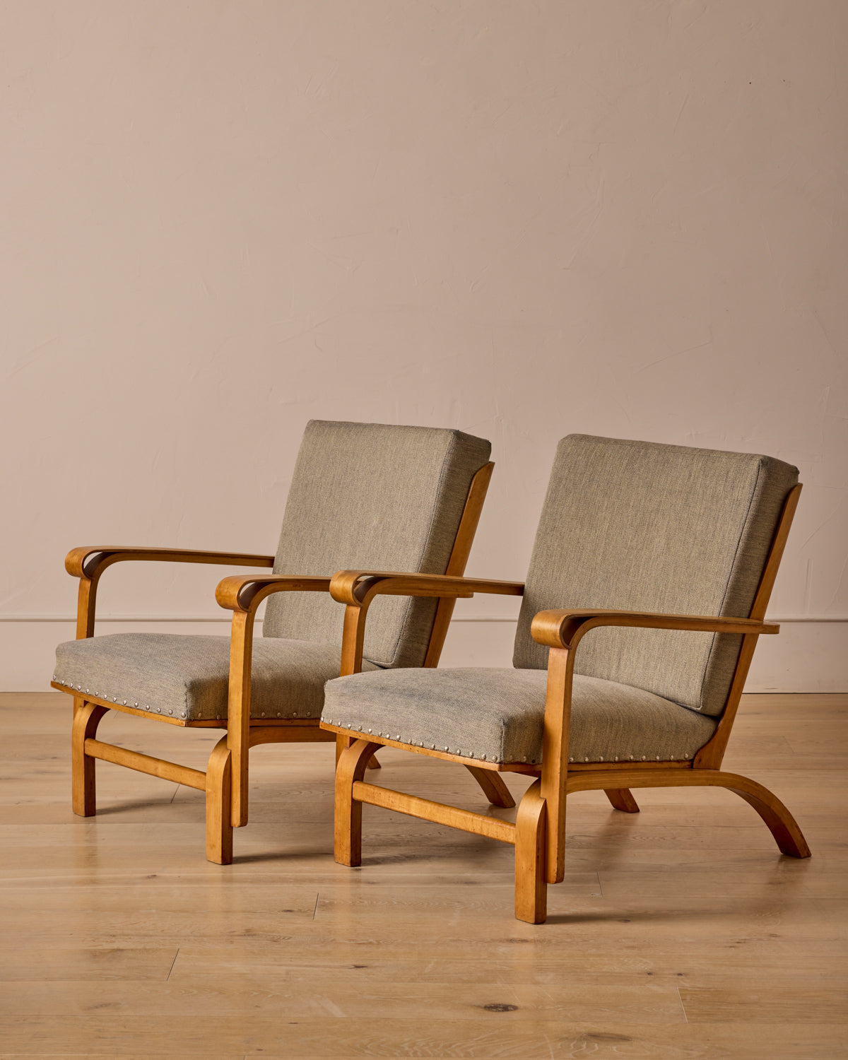 Pair of Bentwood Armchairs