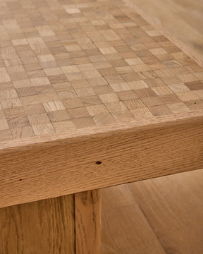 Brutalist Checkered Coffee Table - II