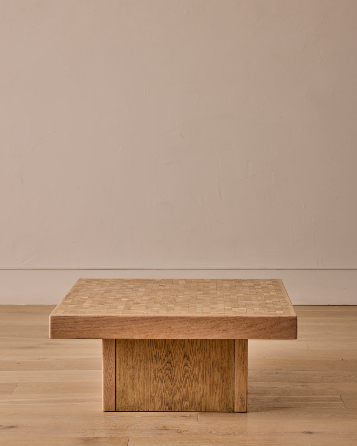 Brutalist Checkered Coffee Table - I