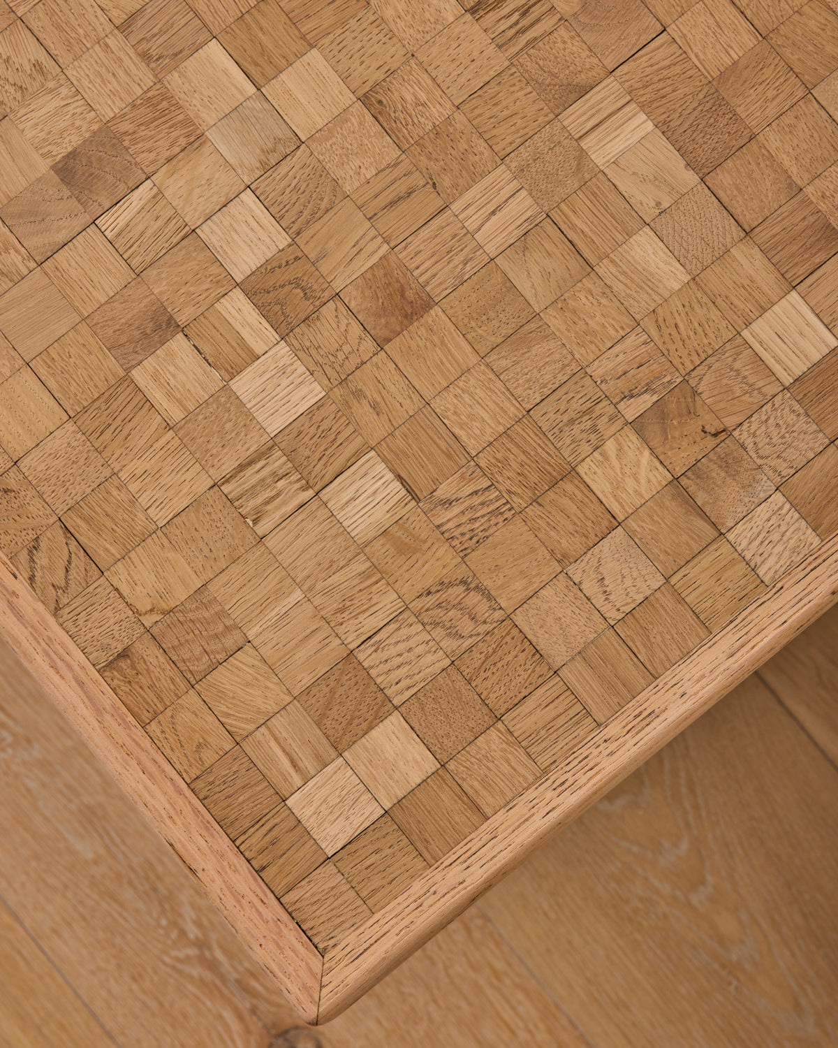 Brutalist Checkered Coffee Table - I