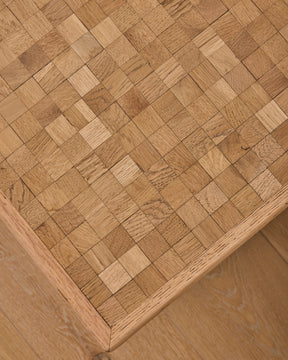 Brutalist Checkered Coffee Table - I