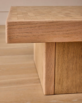 Brutalist Checkered Coffee Table - I
