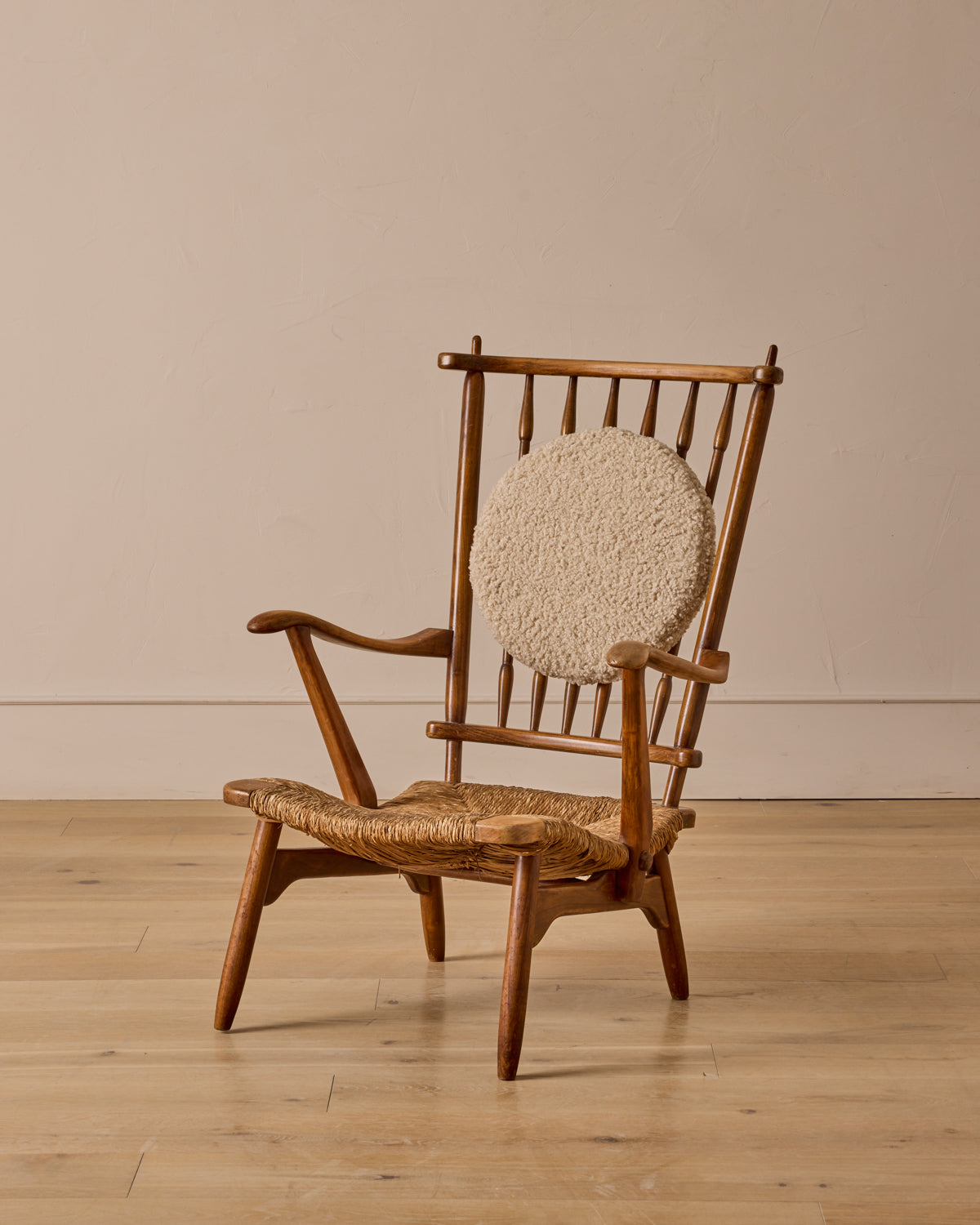 Woven Lounge Chair by De Ster Gelderland