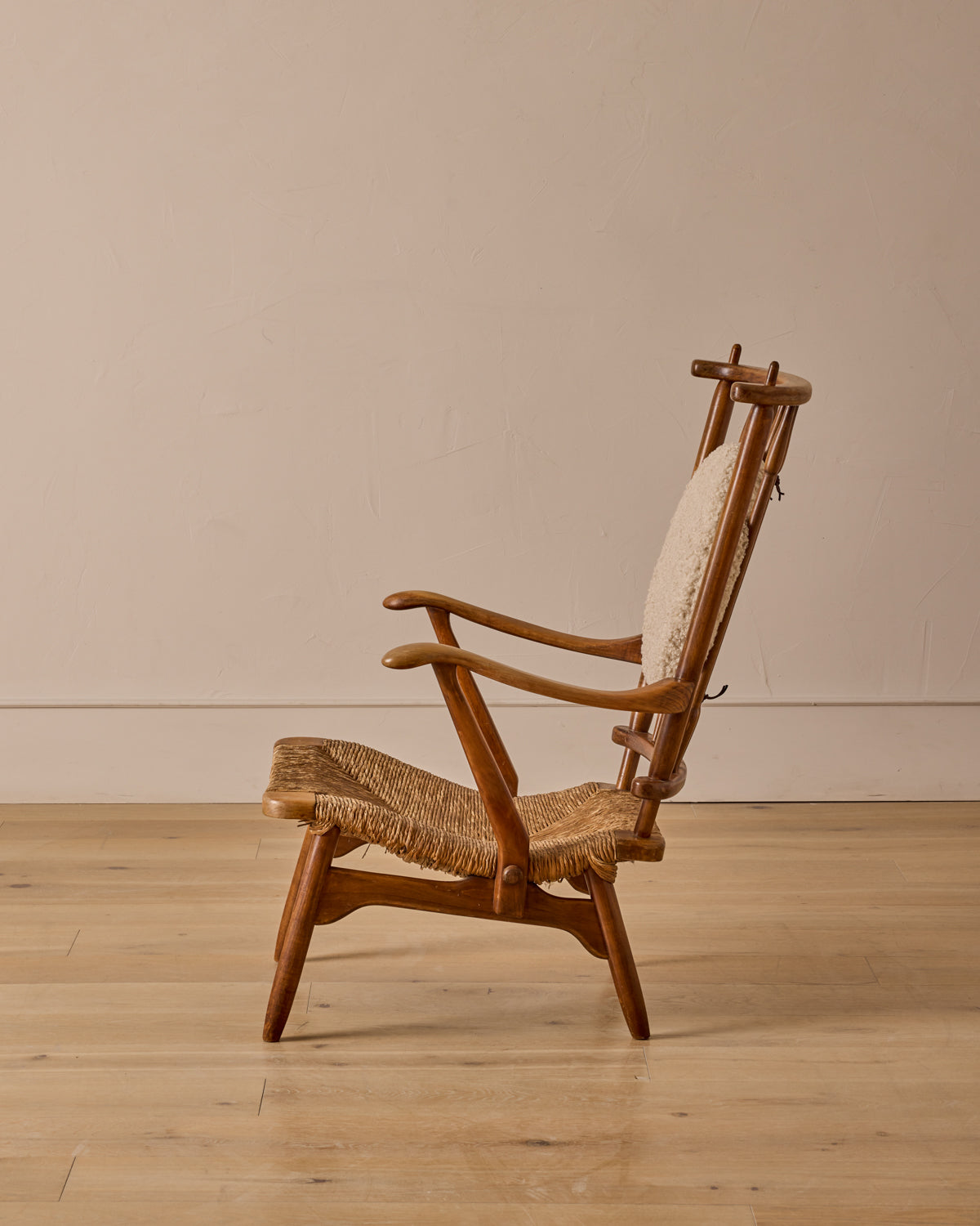 Woven Lounge Chair by De Ster Gelderland