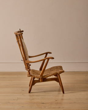 Woven Lounge Chair by De Ster Gelderland