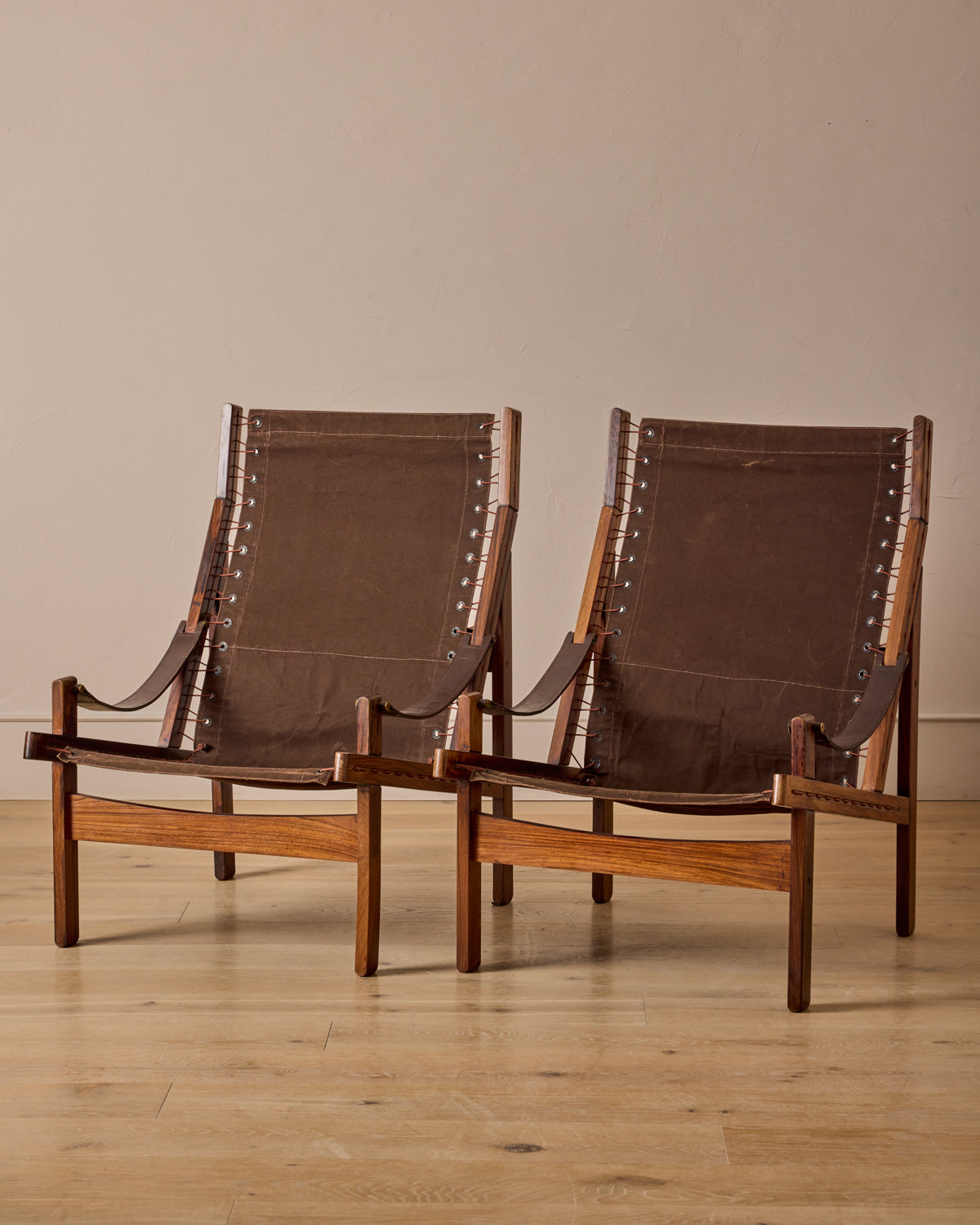 Pair of 1970s Hunter Lounge Chairs by Torbjørn Afdal
