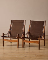 Pair of 1970s Hunter Lounge Chairs by Torbjørn Afdal