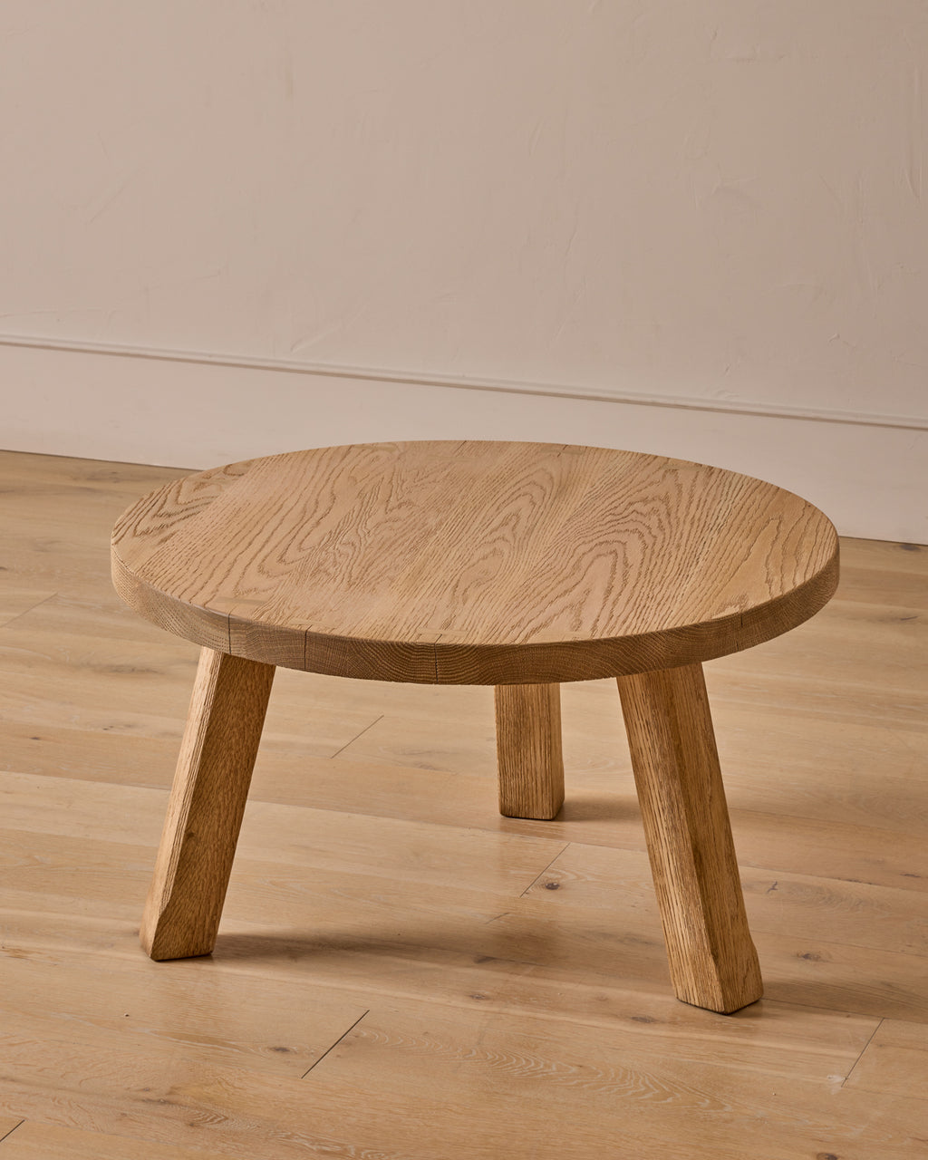 Round Brutalist Side Table