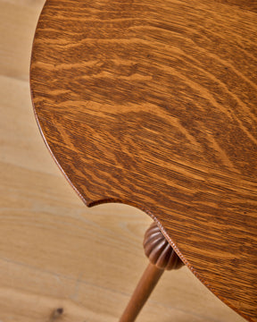Sculptural Oak Parlour Table