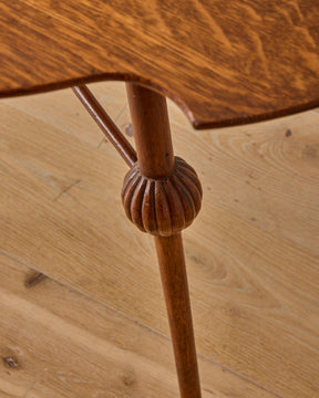 Sculptural Oak Parlour Table