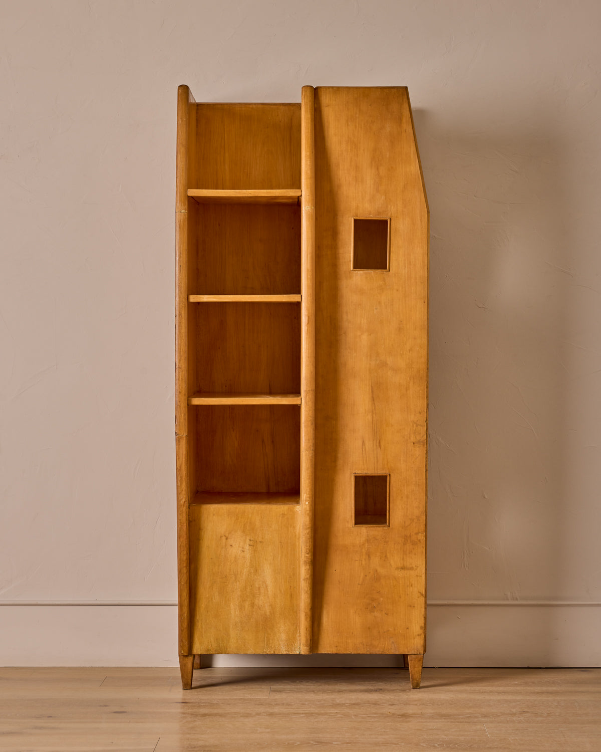 Asymmetrical Display Cabinet