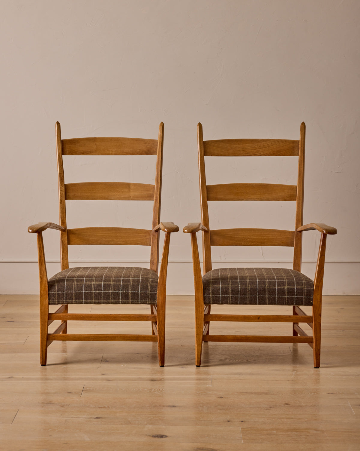 Pair of Dutch Mid-Century Armchairs by Bas Van Pelt
