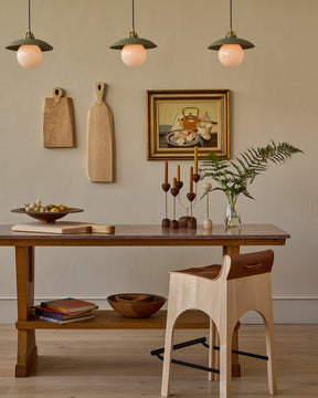 Red Marble Console Table