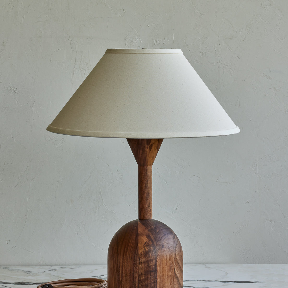 【THE CONRAN SHOP】THE WORKSHOP LAMP LOSTINE_CORA_TABLE_LAMP_WALNUT