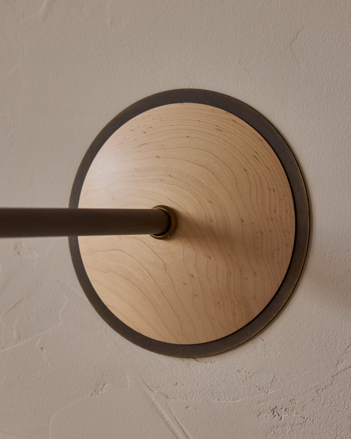 Edmund Wall Sconce - Clear Maple