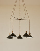 RTO Mirrored Pendant Chandelier - Quintet