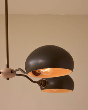 Baker Chandelier - Four Arm - Antique Brass
