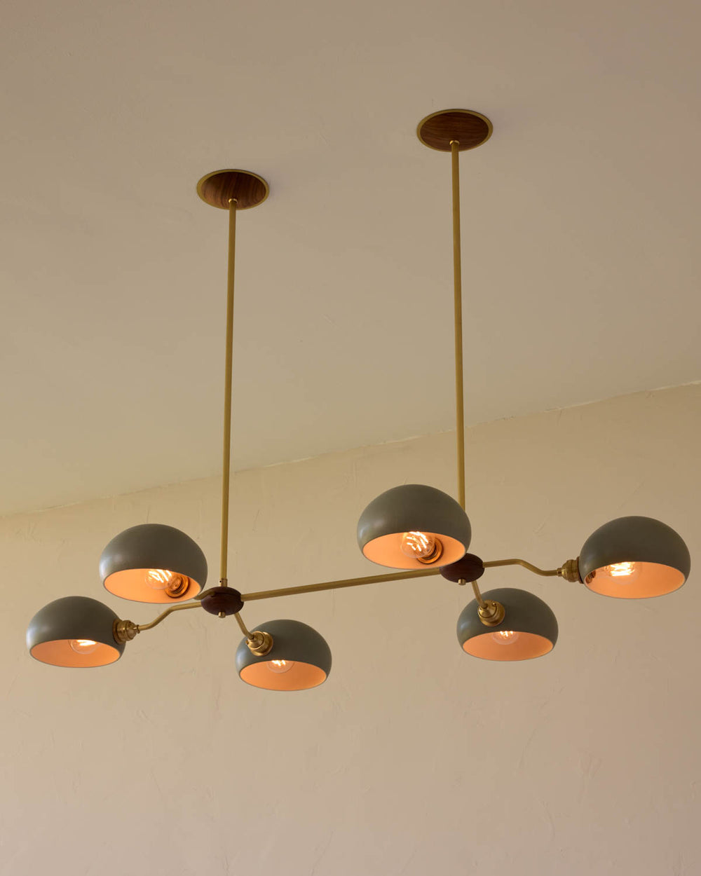 #shade-color_olivine #Metal-+-Wood-Finish_Satin Brass / Black Walnut