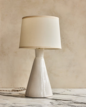 Ceramic Table Lamp - Salt