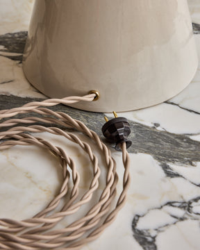 Ceramic Table Lamp - Salt