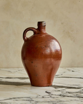 Burnt Sienna Ceramic Jug