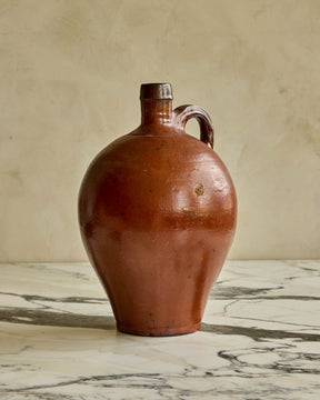 Burnt Sienna Ceramic Jug