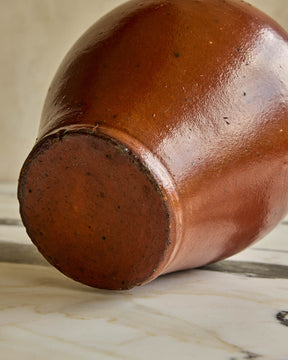 Burnt Sienna Ceramic Jug