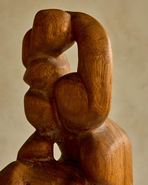 "Life" Wooden Sculpture by Cynthia Leroy