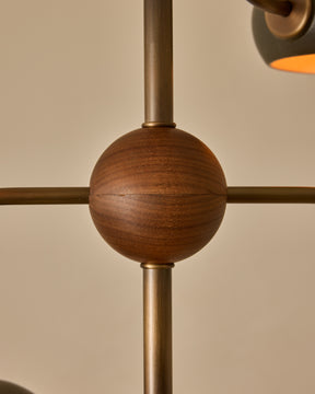 Baker Axis Chandelier - Three Tier